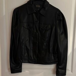 Truth Women's Black Leather Jacket